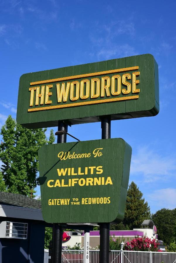 Hotel The Woodrose- Newly Renovated Willits Exterior foto